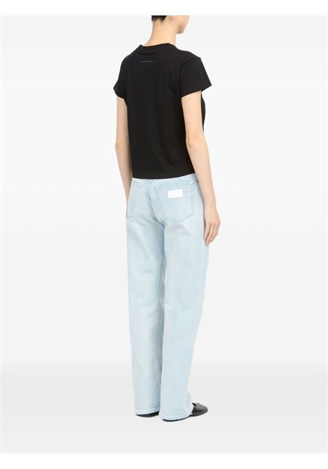 cotton jersey t-shirt woman black MM6 MAISON MARGIELA | S52GC0327 M20170900